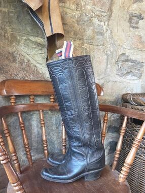 J.R. Reyes Cathedral Stitch Riding Boots
